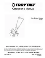 Troy-Bilt 128T Operator'S Manual preview