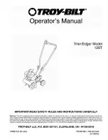 Preview for 1 page of Troy-Bilt 128T Operator'S Manual