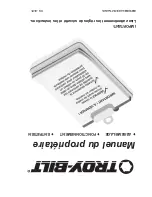 Предварительный просмотр 40 страницы Troy-Bilt 12A-463E500 Owner'S Manual