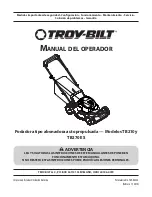 Preview for 25 page of Troy-Bilt 12AEA29M211 Operator'S Manual