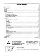 Preview for 3 page of Troy-Bilt 13027 Owner'S/Operator'S Manual