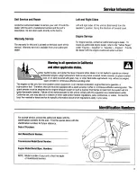 Preview for 3 page of Troy-Bilt 13034 Owner'S/Operator'S Manual