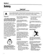 Preview for 4 page of Troy-Bilt 13034 Owner'S/Operator'S Manual