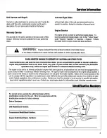 Предварительный просмотр 3 страницы Troy-Bilt 13095 Owner'S/Operator'S Manual