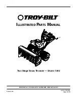 Preview for 1 page of Troy-Bilt 1345 Illustrated Parts Manual