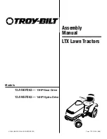 Предварительный просмотр 1 страницы Troy-Bilt 13A-130F063 Assembly Manual