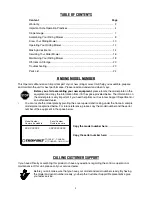 Preview for 2 page of Troy-Bilt 13A-344-563 Operator'S Manual