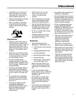 Preview for 5 page of Troy-Bilt 14049 Owner'S/Operator'S Manual