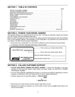 Предварительный просмотр 2 страницы Troy-Bilt 14BV809H063 Operator'S Manual