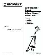 Preview for 1 page of Troy-Bilt 182826 TB4000 Owner'S/Operator'S Manual