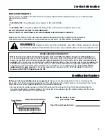 Preview for 3 page of Troy-Bilt 182826 TB4000 Owner'S/Operator'S Manual