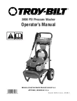 Предварительный просмотр 1 страницы Troy-Bilt 20489 Operator'S Manual