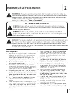 Preview for 3 page of Troy-Bilt 23AAAA8X711 Operator'S Manual