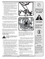 Предварительный просмотр 11 страницы Troy-Bilt 24A-424G766 Operator'S Manual