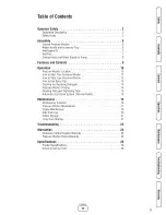 Preview for 3 page of Troy-Bilt 2550 Operator'S Manual