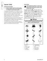 Preview for 4 page of Troy-Bilt 2550 Operator'S Manual