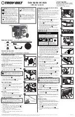 Предварительный просмотр 2 страницы Troy-Bilt 30435 Quick Start Manual