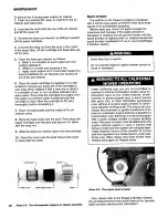 Preview for 22 page of Troy-Bilt 31/2 HP Owner'S/Operator'S Manual