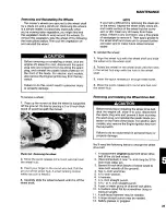 Preview for 25 page of Troy-Bilt 31/2 HP Owner'S/Operator'S Manual