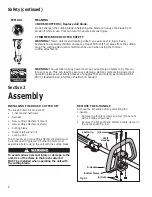 Предварительный просмотр 6 страницы Troy-Bilt 41 AM079G063 Owner'S/Operator'S Manual