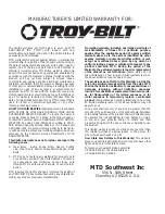 Предварительный просмотр 14 страницы Troy-Bilt 41 AM079G063 Owner'S/Operator'S Manual