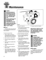 Preview for 22 page of Troy-Bilt 42000 Owner'S/Operator'S Manual