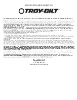 Preview for 4 page of Troy-Bilt 49M2027P966 Operator'S Manual
