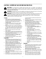 Preview for 3 page of Troy-Bilt 500 series Operator'S Manual