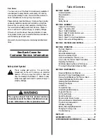 Preview for 2 page of Troy-Bilt 52063, 52064 Owner'S Manual