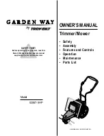 Troy-Bilt 52067 - 5HP Owner'S Manual preview