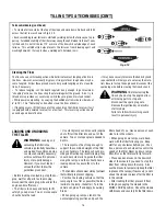 Preview for 16 page of Troy-Bilt 630C-Tuffy Operator'S Manual