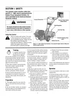 Preview for 3 page of Troy-Bilt 634K--ProLine Operator'S Manual