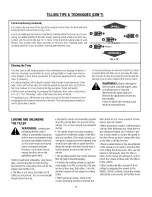 Preview for 16 page of Troy-Bilt 634K--ProLine Operator'S Manual