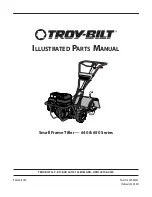 Preview for 1 page of Troy-Bilt 640 Series Illustrated Parts Manual