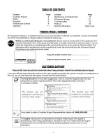 Preview for 2 page of Troy-Bilt 654J-Thoroughbred Operator'S Manual