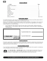 Preview for 2 page of Troy-Bilt 664D-Pony Operator'S Manual