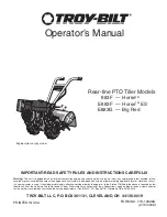 Preview for 1 page of Troy-Bilt 683-Horse Operator'S Manual