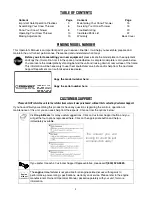 Preview for 2 page of Troy-Bilt 7524 Operator'S Manual