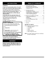 Preview for 2 page of Troy-Bilt 769-02047 Operator'S Manual