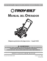 Предварительный просмотр 25 страницы Troy-Bilt 769-04000A Operator'S Manual