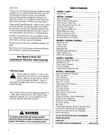 Preview for 2 page of Troy-Bilt 7HP Pony 12211 Owner'S Manual