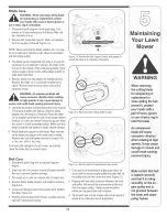 Предварительный просмотр 11 страницы Troy-Bilt 836 series Operator'S Manual