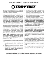 Preview for 24 page of Troy-Bilt 909J Tuff-Cut Operator'S Manual