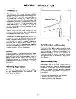 Preview for 3 page of Troy-Bilt Bolens 14066 Owner'S/Operator'S Manual