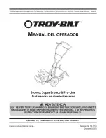 Preview for 25 page of Troy-Bilt Bronco CRT Operator'S Manual