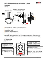 Предварительный просмотр 9 страницы Troy-Bilt Brushless DC Motor Driver User Manual