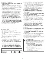 Preview for 3 page of Troy-Bilt CORE TB4200 Operator'S Manual