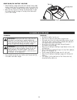 Preview for 14 page of Troy-Bilt CORE TB4200 Operator'S Manual