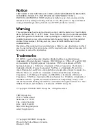 Preview for 2 page of Troy-Bilt EtherBridge Installation And User Manual