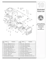 Предварительный просмотр 39 страницы Troy-Bilt Horse 60TP Operator'S Manual